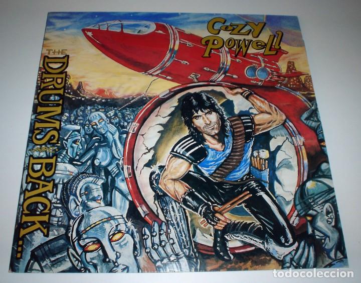 Discos de vinilo: LP COZY POWELL - THE DRUMS ARE BACK - Foto 1