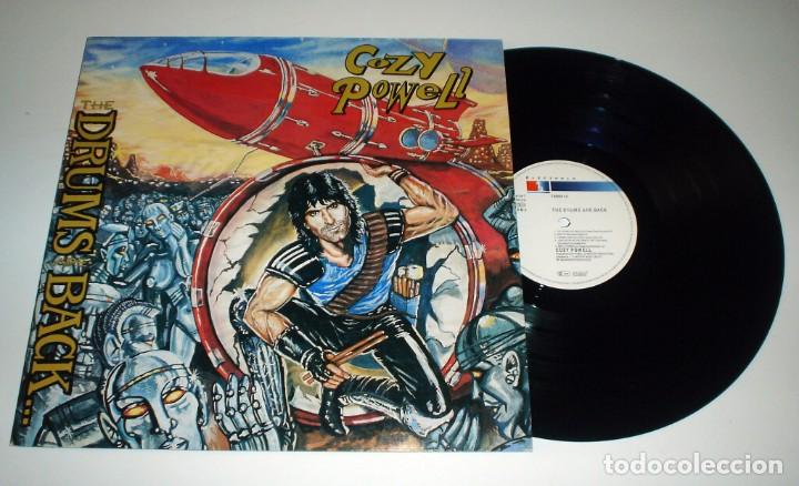 Discos de vinilo: LP COZY POWELL - THE DRUMS ARE BACK - Foto 3