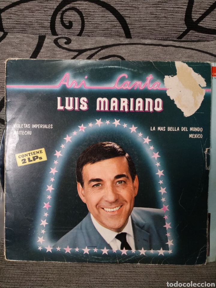 Discos de vinilo: As&iacute; canta Luis Mariano - Foto 1