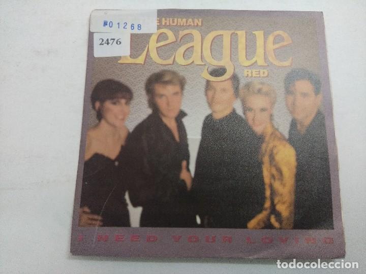 Discos de vinilo: HUMAN LEAGUE/I NEED YOUR LOVING/SINGLE. - Foto 1