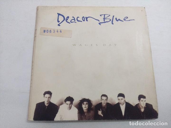 Discos de vinilo: DEACON BLUE/WAGES DAY/SINGLE PROMOCIONAL. - Foto 1