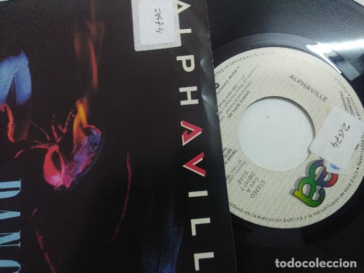 Discos de vinilo: ALPHAVILLE/DANCE WITH ME/SINGLE PROMOCIONAL. - Foto 2