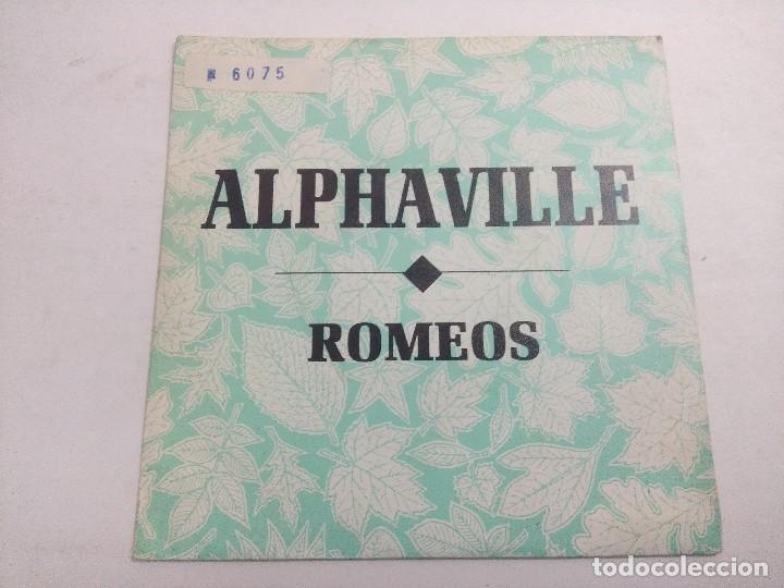 Discos de vinilo: ALPHAVILLE/ROMEOS/SINGLE PROMOCIONAL. - Foto 1