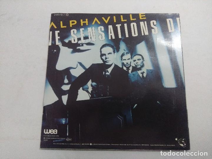 Discos de vinilo: ALPHAVILLE/SENSATIONS/SINGLE PROMOCIONAL. - Foto 3
