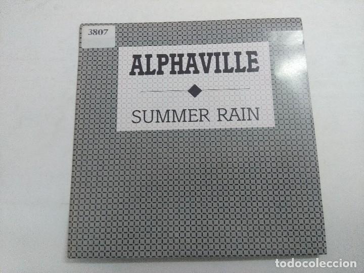 Discos de vinilo: ALPHAVILLE/SUMMER RAIN/SINGLE PROMOCIONAL. - Foto 1
