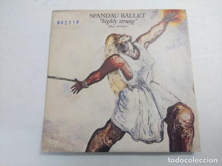 Discos de vinilo: SPANDAU BALLET/HIGHLY STRUNG/SINGLE. - Foto 1