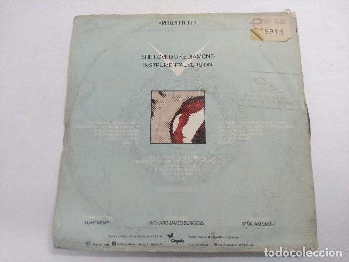 Discos de vinilo: SPANDAU BALLET/SHE LOVED LIKE DIAMOND/SINGLE. - Foto 4