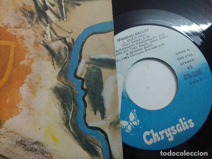 Discos de vinilo: SPANDAU BALLET/GOLD/SINGLE EDICION LIMITADA. - Foto 2