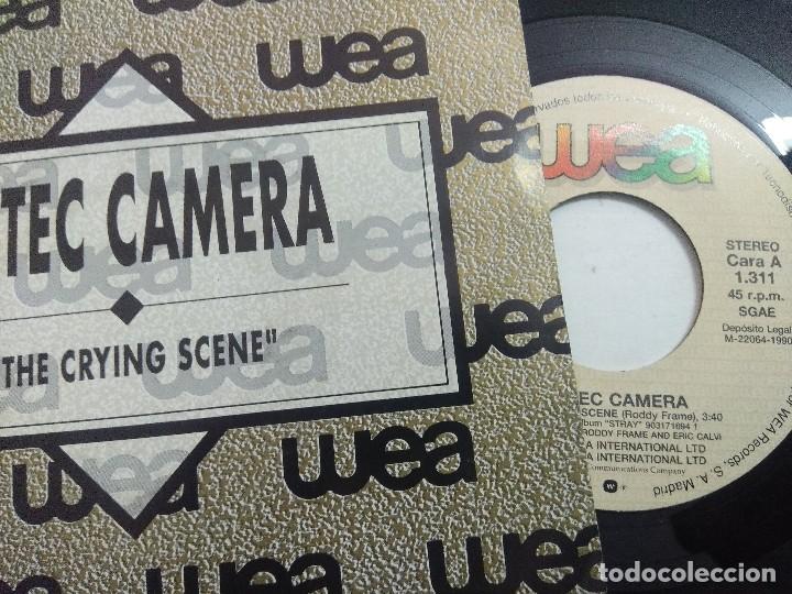 Discos de vinilo: AZTEC CAMERA/THE CRYING SCENE/SINGLE PROMOCIONAL. - Foto 2