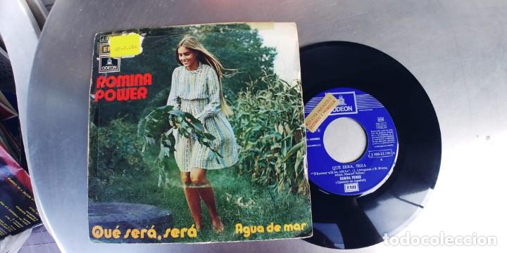 Discos de vinilo: ROMINA POWER-SINGLE QUE SERA SERA - Foto 1