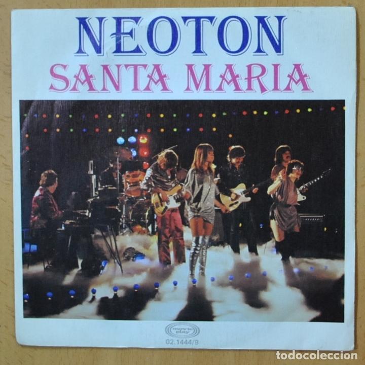 Discos de vinilo: NEOTON - SANTA MARIA - SINGLE - Foto 1