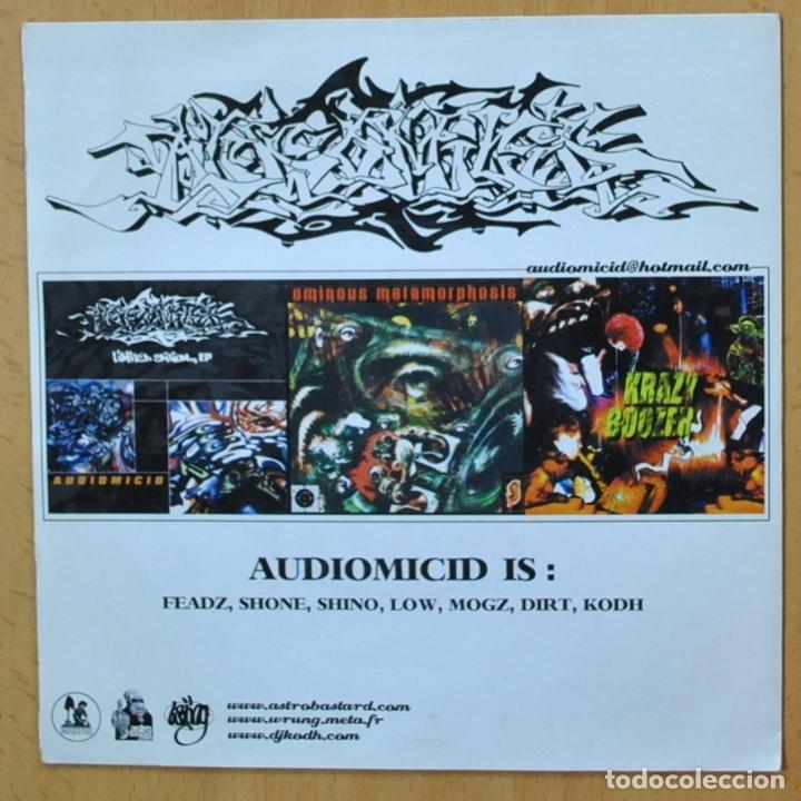 Discos de vinilo: AUDIOMICID - HIP FLASK - SINGLE - Foto 2