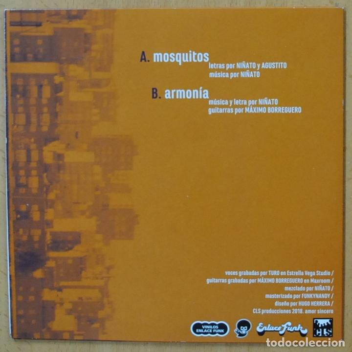 Discos de vinilo: NI�ATO - MOSQUITOS / ARMONIA - SINGLE - Foto 2