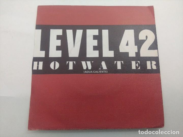 Discos de vinilo: LEVEL 42/HOTWATER/SINGLE. - Foto 1