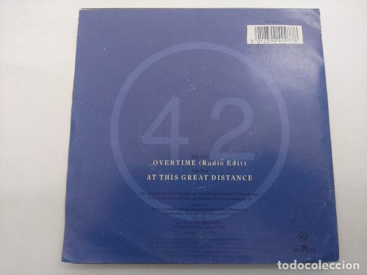 Discos de vinilo: LEVEL 42/OVERTIME/SINGLE. - Foto 3