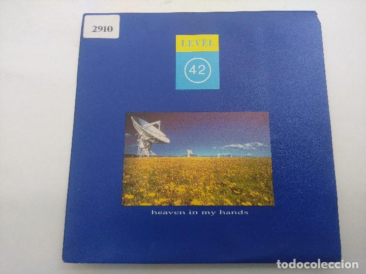 Discos de vinilo: LEVEL 42/HEAVEN IN MY HANDS/SINGLE. - Foto 1