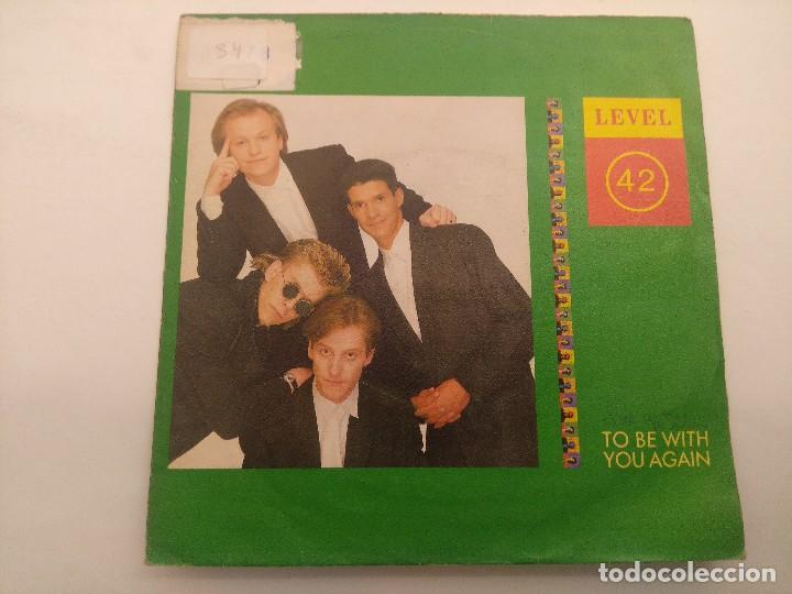 Discos de vinilo: LEVEL 42/TO BE YOU AGAIN/SINGLE. - Foto 1
