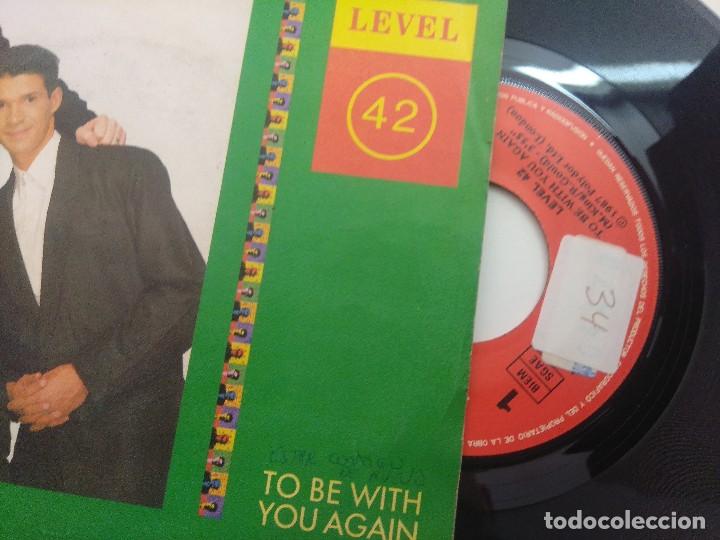 Discos de vinilo: LEVEL 42/TO BE YOU AGAIN/SINGLE. - Foto 2