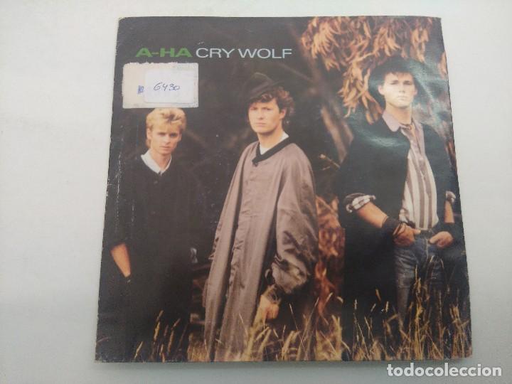 Discos de vinilo: A-HA/CRY WOLF/SINGLE PROMOCIONAL. - Foto 1