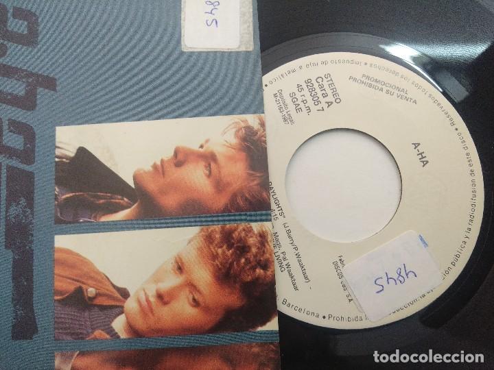 Discos de vinilo: A-HA/THE LING DAYLIGHTS/SINGLE PROMOCIONAL. - Foto 2