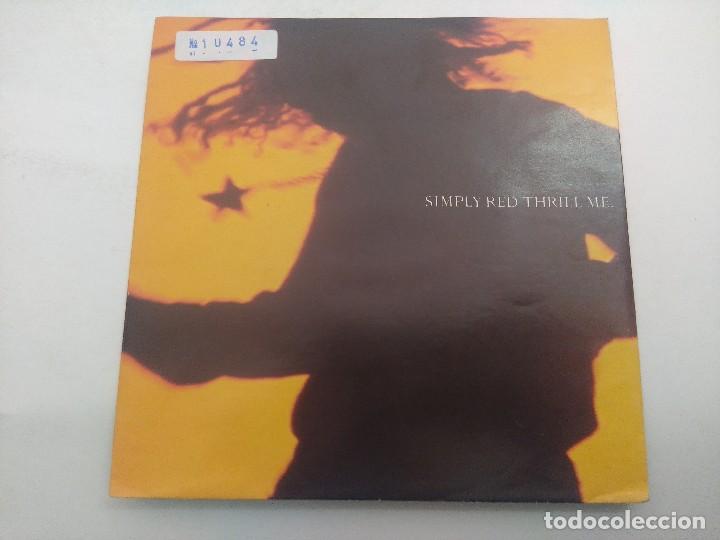 Discos de vinilo: SIMPLE RED/THRILL ME/SINGLE. - Foto 1