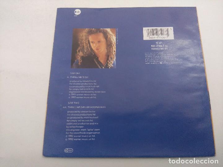 Discos de vinilo: SIMPLE RED/THRILL ME/SINGLE. - Foto 3