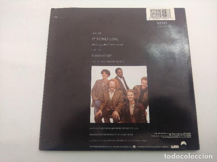 Discos de vinilo: SIMPLE RED/ITS ONLY LOVE/SINGLE PROMOCIONAL. - Foto 3