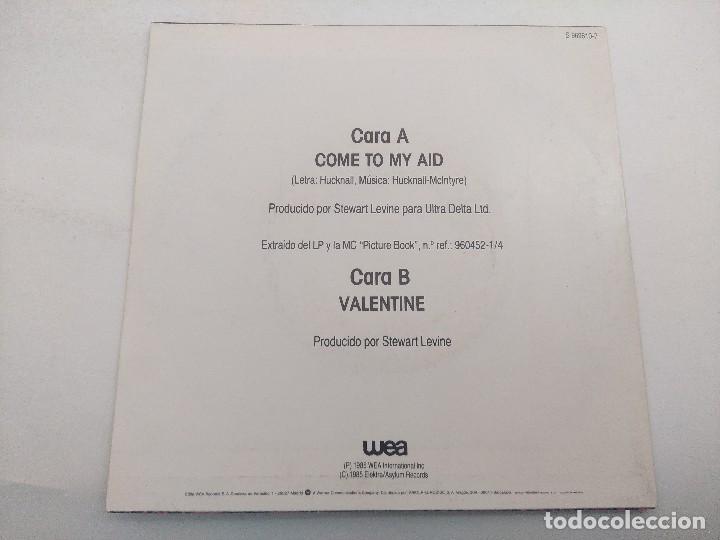 Discos de vinilo: SIMPLE RED/COME TO MY AID/SINGLE. - Foto 3