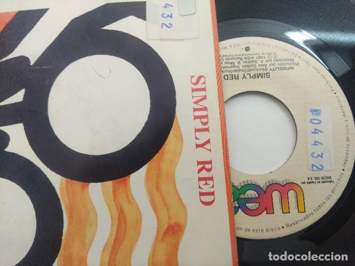 Discos de vinilo: SIMPLE RED/INFIDELITY/SINGLE PROMOCIONAL. - Foto 2