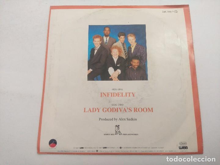 Discos de vinilo: SIMPLE RED/INFIDELITY/SINGLE PROMOCIONAL. - Foto 3