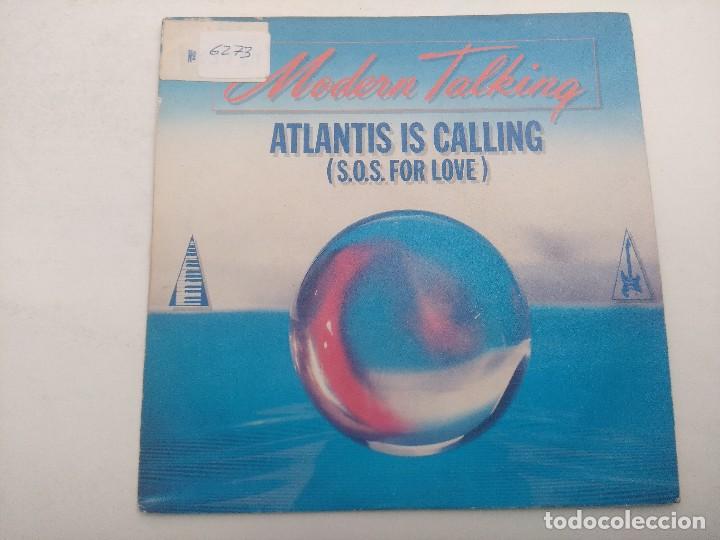 Discos de vinilo: MODERN TALKING/ATLANTIS FOR LOVE/SINGLE PROMOCIONAL. - Foto 1