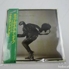 Discos de vinilo: VINILO EDICIÓN JAPONESA DEL LP DE BRYAN ADAMS - CUTS LIKE A KNIFE