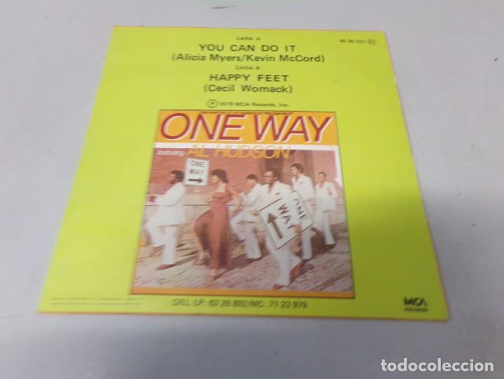 Discos de vinilo: ESTAMOS LIQUIDANDO. ONE WAY Featuring Al Hudson MLP 1979 - Foto 3