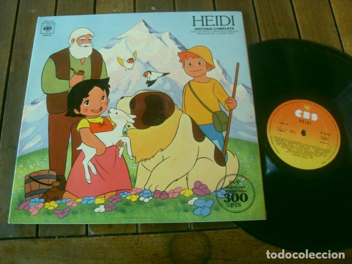 Dischi in vinile: HEIDI. LP. OSHIETE. SERIE TV. ANIME. MADE IN SPAIN. 1975