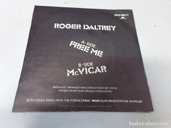Discos de vinilo: ROGER DALTREY- FREE ME - 1980 - Foto 3