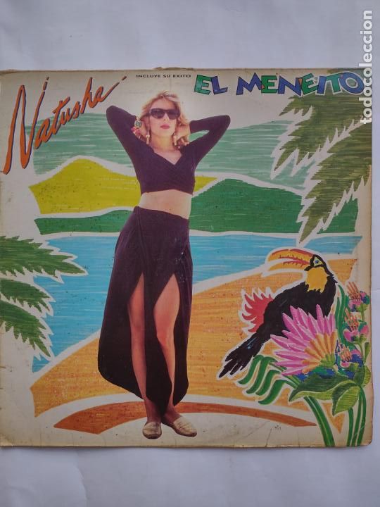 Discos de vinilo: NATUSHA - ENAMORADA- (EL MENEITO) LP SPAIN 1992 - Foto 1
