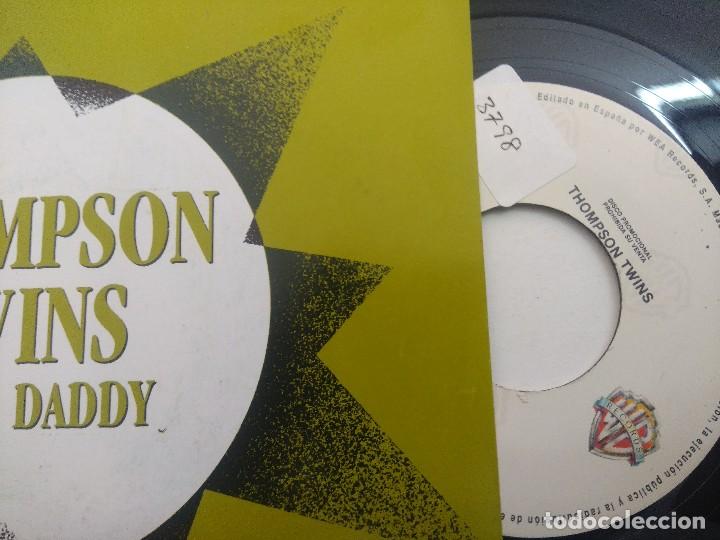 Discos de vinilo: THOMPSON TWINS/SUGAR DADDY/SINGLE PROMOCIONAL. - Foto 2