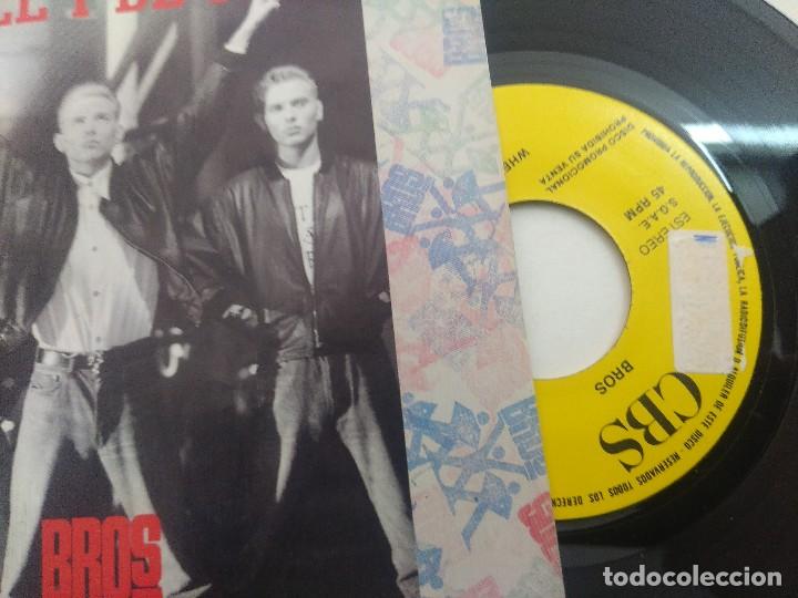 Discos de vinilo: BROS/WHEN WILL I BE FAMOUS/SINGLE PROMOCIONAL. - Foto 2