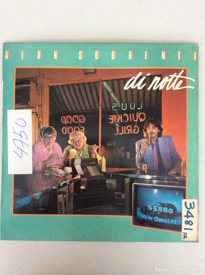 Discos de vinilo: Alan Sorrenti. Di notte - Foto 1