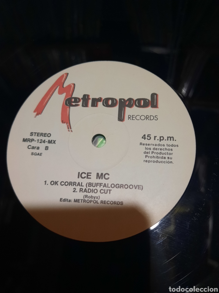 Discos de vinilo: Ice MC - ok corral! - Foto 3