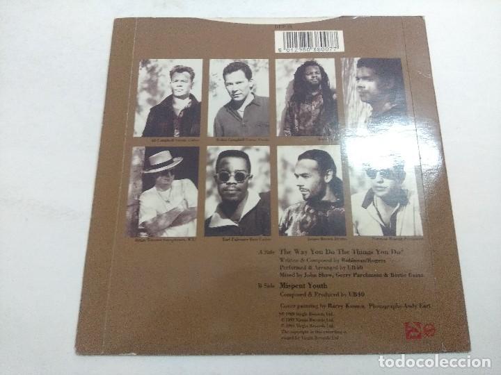 Discos de vinilo: UB40/THE WAY YOU DO THE THINGS YOU DO/SINGLE. - Foto 3