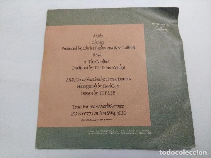 Discos de vinilo: TEARS FOR FEARS/CHANGE/SINGLE. - Foto 3