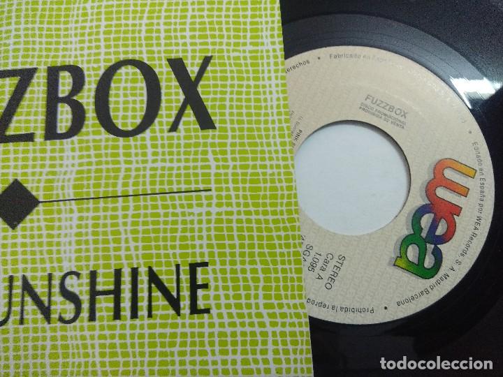 Discos de vinilo: FUZZBOX/PINK SUNSHINE/SINGLE PROMOCIONAL. - Foto 2