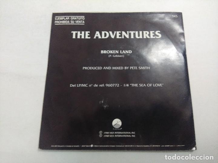 Discos de vinilo: THE ADVENTURES/BROKEN LAND/SINGLE PROMOCIONAL. - Foto 3