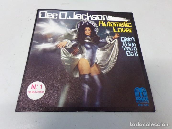 Discos de vinilo: DEE D.JACKSON AUTOMATIC LOVER SINGLE 1978 - Foto 1