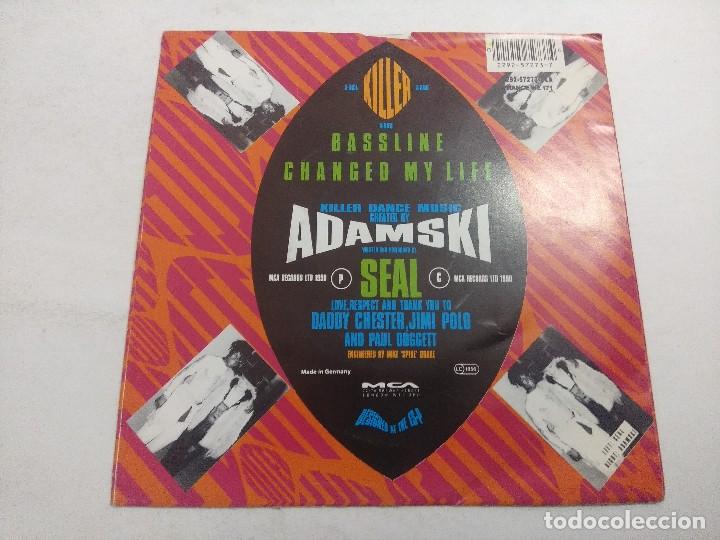 Discos de vinilo: ADAMSKI/KILLER/SINGLE. - Foto 2