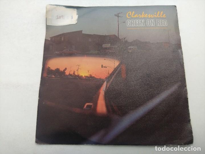 Discos de vinilo: GREEN ON RED/CLARKESVILLE/SINGLE. - Foto 1