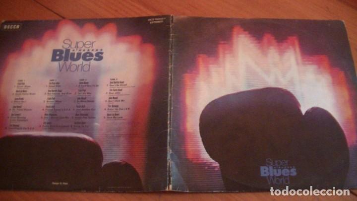 Discos de vinilo: LP Varios - 'Super Blues World' (2LP Vinilo. Original 1970)