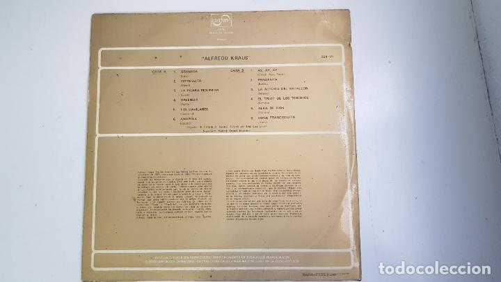 Discos de vinilo: ALFREDO KRAUS - TENOR (VINILO) - Foto 2