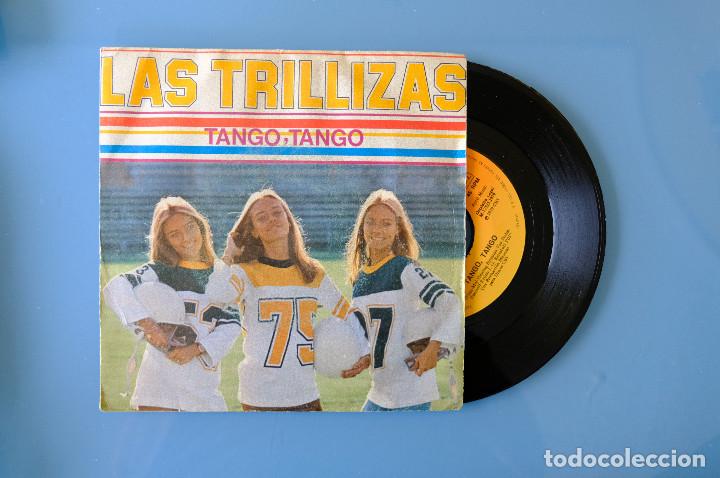 Discos de vinilo: LAS TRILLIZAS. TANGO TANGO. SINGLE VINILO - Foto 1